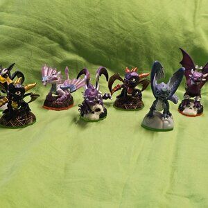Skylanders Lot Of 7 Figures GIANTS, Spyro's Adventure READ